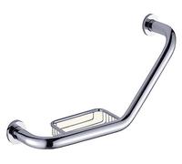 Grab Rails Bath Wall Attachment Handrails,Grab Bar Rails Bathroom Grab Bar, Wall-Mounted Straight Hair Towel Rack, Sturdy, Refined Copper Shower Safety Handle for Bathtub