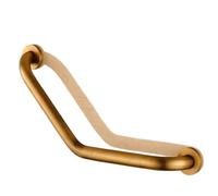 Grab Rails for Bathroom 135 Degrees Angled Shower Safety Grab Bar Handicapped Elderly Towel Hanging Anti-Slip Rail(Antique Copper)