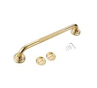 Grab Rails for Elderly Classic Antique Gold Brass Bathroom Shower Room Non-Slip Grab Bar Bathtub Handrail Armrest Wall Hardware Accessories(Color1)