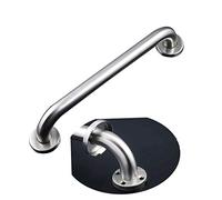 Grab RailShower Handles Rails Handrails Bar Bathtubs and Showers Brushed Nickel Assist Handrail -Slip for Bathrooms Disabled Elderly Child Pregnant