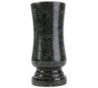 Grab-Vase Granite Blue Night Friedhof-Vase Grab-Schmuck Flower Vase Stone