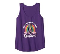 Grab What Makes You Unique Rainbow Kinky Boots Pride Tank Top