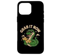 Grab your Money Now Snake with Gold Nuggets Case for iPhone 16 Pro Max