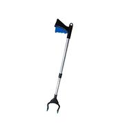 Grabber Reacher Tool,31" Foldable Lightweight Aluminum Reaching Aid with Rotating Rubber Gripper, Long Arm Extender Pick-up for Elderly,Garden Gripper