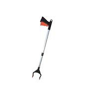 Grabber Reacher Tool,31" Foldable Lightweight Aluminum Reaching Aid with Rotating Rubber Gripper, Long Arm Extender Pick-up for Elderly,Garden Gripper