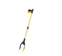 Grabber Reacher Tool,31" Foldable Litter Picker Lightweight Aluminum Reaching Aid with Rotating Rubber Gripper, Long Arm Extender Pick-up for Elderly,Garden