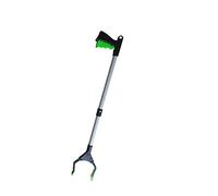 Grabber Reacher Tool,31" Foldable Litter Picker Lightweight Aluminum Reaching Aid with Rotating Rubber Gripper, Long Arm Extender Pick-up for Elderly,Garden
