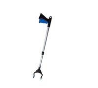 Grabber Reacher Tool,31" Foldable Litter Picker Lightweight Aluminum Reaching Aid with Rotating Rubber Gripper, Long Arm Extender Pick-up for Elderly,Garden Gripper