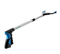 Grabber Reacher Tool, 32" Foldable Picker Upper Grabber, Reaching Tool for Trash Claw Pick Up Stick, Litter Picker, Arm Extension (BLUE1)