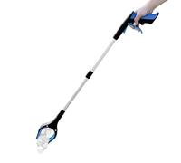 Grabber Reacher Tool - Aluminum Alloy Silicone 32.68x3.94in 230g | Litter Pickers Grabber Stick | Heavy Duty Pick Up Stick for Elderly Trash Cleaning Mobility Aid