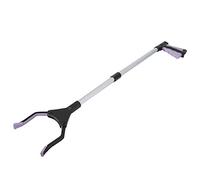 Grabber Reacher Tool for Elderly, 31.5" Foldable Picker Upper Grabber, Long Handy Mobility Aids Reaching Assist Tool for Trash Pick Up, Litter Picker, Arm Extension, Cleaning Supplies(Purple)
