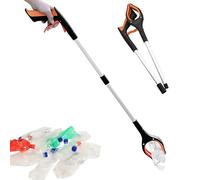 Grabber Reacher Tool - Portable Foldable Reaching Tool, 33 Inch Trash Picker with Strong Grip, Easy Long Reach Helper | Household and Outdoor Accessory for Seniors Garden Yard Litter Collectio