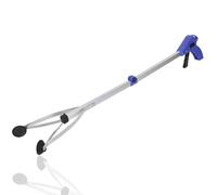 Grabber Reacher Tool, Suction Cup Grabber Reacher 31 Long Reacher Grabber Pickup Tool Trash Picker Upper Grabber Litter Picker, Arm Extension Grabber Tool for Elderly (Blue Handle)