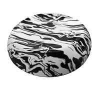 Grabbit Magnetic Sewing Pincushion - Magnet Pin Organizer for Quilting, Embroidery, Needles, Bobby Pins, & Craft Storage, White/Black Swirl