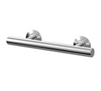 Grabex Polished Stainless Steel 12" Contemporary Straight Grab Rail | Chrome | 304mm x 60mm x 75mm