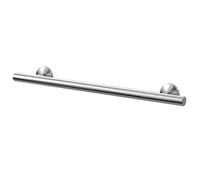Grabex Polished Stainless Steel 24" Contemporary Straight Grab Rail | Chrome | 610mm x 65mm x 80mm