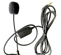 GRABLOOM VoIP Headphone Cable With Microphone For Boompro Gaming Headset V-MODA For LP2 M-80 Line With For Boom Gaming Headset