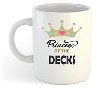 grabmybits Princess of The Decks Mug - Gift, DJ
