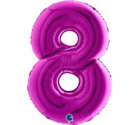 Grabo 058P-P Number 8 Superloon Single Pack, Length-40 Inch, Colour-Purple, One Size