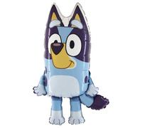 GRABO - 79cm (31") Bluey Shaped Character Foil Balloon - Kids Party Balloons