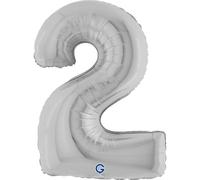 Grabo Number 2 Superloon Single Pack, Length- 40 Inch, Colour- Silver