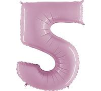 Grabo Number 5 Superloon Single Pack, Length- 40 Inch, Colour- Pastel Pink