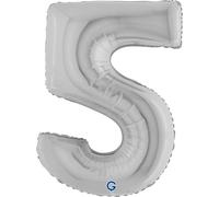 Grabo Number 5 Superloon Single Pack, Length- 40 Inch, Colour- Silver