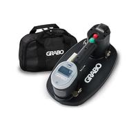 Grabo Pro Vacuum Lifter, Works On Dusty, Semi-Porous or Rough Surfaces, Smart Pressure Sensor, Digital Display, Slimmer, Ergonomic Handle for Better Grip and Less Fatigue, 170 Kg Lifting Capacity
