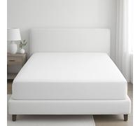Grace 100% Egyptian Cotton 35cm Extra Deep Pocket Fitted Sheets in White | Size: Single Fitted grace White Single Fitted