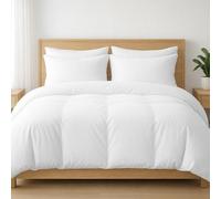 Grace 100% Egyptian Cotton 4 Pcs King Size Duvet Cover Sets with Matching White King Size Fitted Sheets 35 cm Extra Deep Pocket - Luxurious Hotel Quality Cotton Bedding Set With Zipper Closure
