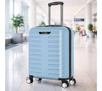 Grace 19" ABS Cabin Suitcase TSA Lock 4-Wheel Carry-On Lite in Blue grace Blue