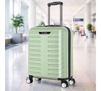 Grace 19" ABS Cabin Suitcase TSA Lock 4-Wheel Carry-On Lite in Green grace Green