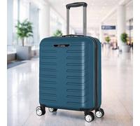 Grace 19" ABS Cabin Suitcase TSA Lock 4-Wheel Carry-On Lite in Teal grace Teal