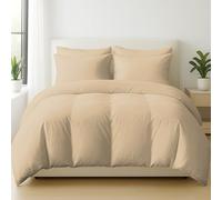 Grace 400 Thread Count 100% Egyptian Cotton Double Duvet Cover - Premium Cotton Reversible Double Duvet Cover Set - Hotel Quality Bedding Set With Zipper Closure