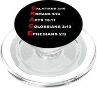 GRACE Acrostic - 5 Christian Faith Bible Verse Scriptures PopSockets PopGrip for MagSafe