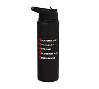 Grace Acrostic - 5 Christian Faith Bible Verse Scriptures Stainless Steel Insulated Water Bottle
