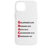 Grace Acrostic God’s Riches At Christ’s Expense Christian Case for iPhone 14 Plus