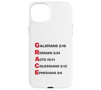 Grace Acrostic God’s Riches At Christ’s Expense Christian Case for iPhone 15 Plus