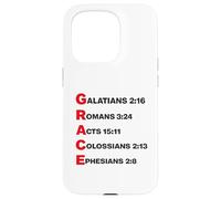 Grace Acrostic God’s Riches At Christ’s Expense Christian Case for iPhone 15 Pro