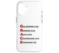 Grace Acrostic God’s Riches At Christ’s Expense Christian Case for iPhone 16
