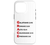 Grace Acrostic God’s Riches At Christ’s Expense Christian Case for iPhone 16 Pro