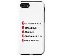 Grace Acrostic God’s Riches At Christ’s Expense Christian Case for iPhone SE (2020) / 7/8