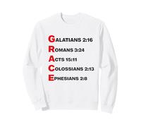 Grace Acrostic God’s Riches At Christ’s Expense Christian Sweatshirt