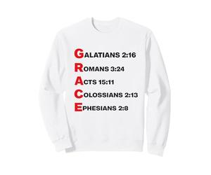 Grace Acrostic God’s Riches At Christ’s Expense Christian Sweatshirt