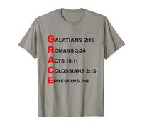 Grace Acrostic God’s Riches At Christ’s Expense Christian T-Shirt