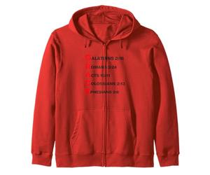 Grace Acrostic God’s Riches At Christ’s Expense Christian Zip Hoodie