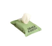 Grace and Green Biodegradable Bamboo Wipes (Pack of 25) GGWET WIPES 25
