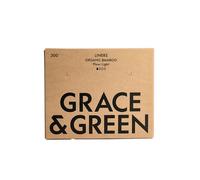 Grace & Green - Liners - Bulk Pack of 300 - Ultra Thin - Super Soft - Ideal for Light Flow - Organic Bamboo - Spotting - Everyday Protection - Biodegradable Packaging - B Corp Certified