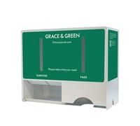 Grace and Green Compact Two Product Free Vending Dispenser GGPPD3