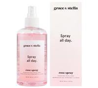 Grace and Stella Award-Winning Rose Water Facial Spray (240ml) - Vegan Hydrosol Toner Mist for Face - All Day Use